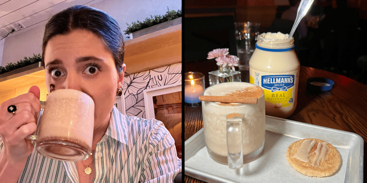 This Mayo Eggnog Cocktail Is Shockingly Delicious