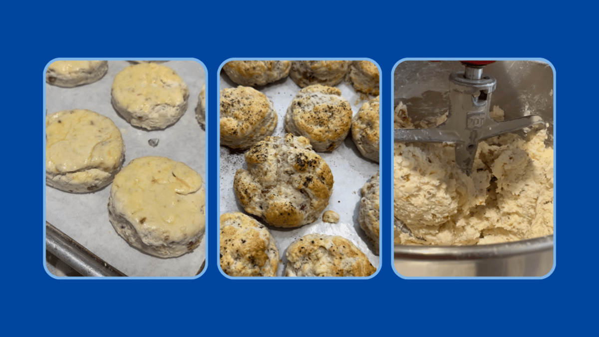 Up Your Brunch Game With These Bacon Cheddar Biscuits