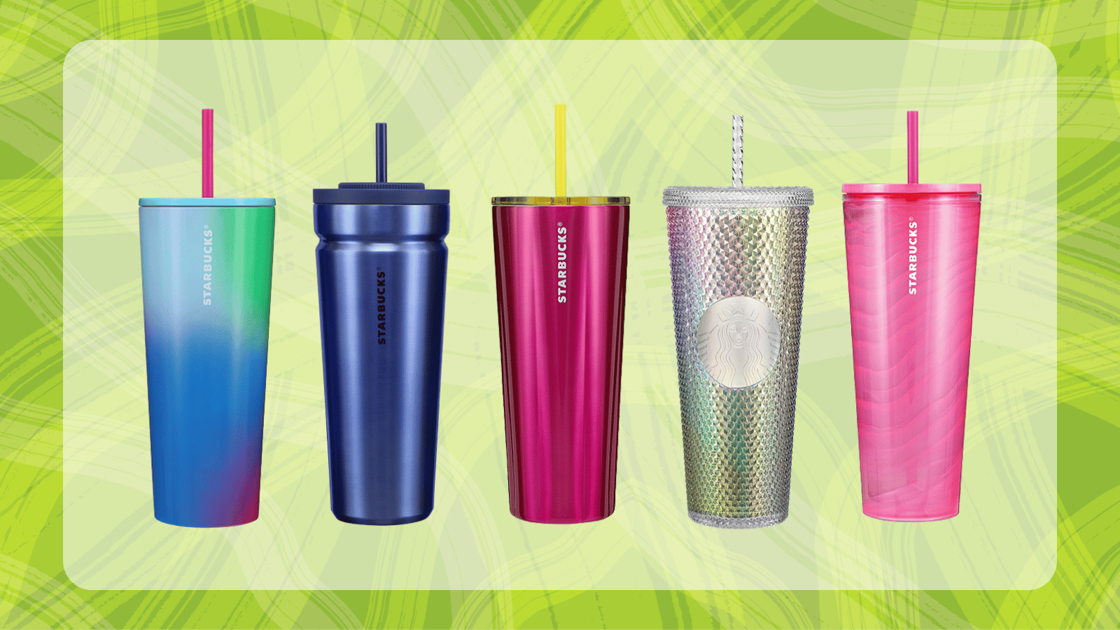 These New Starbucks Tumblers Are As Cool As The Starbucks Stanley Cup