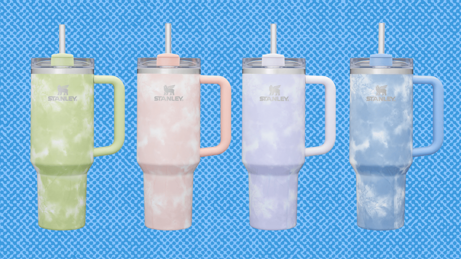 The Stanley Tie Dye Tumblers Have Been Restocked And Are Selling Fast
