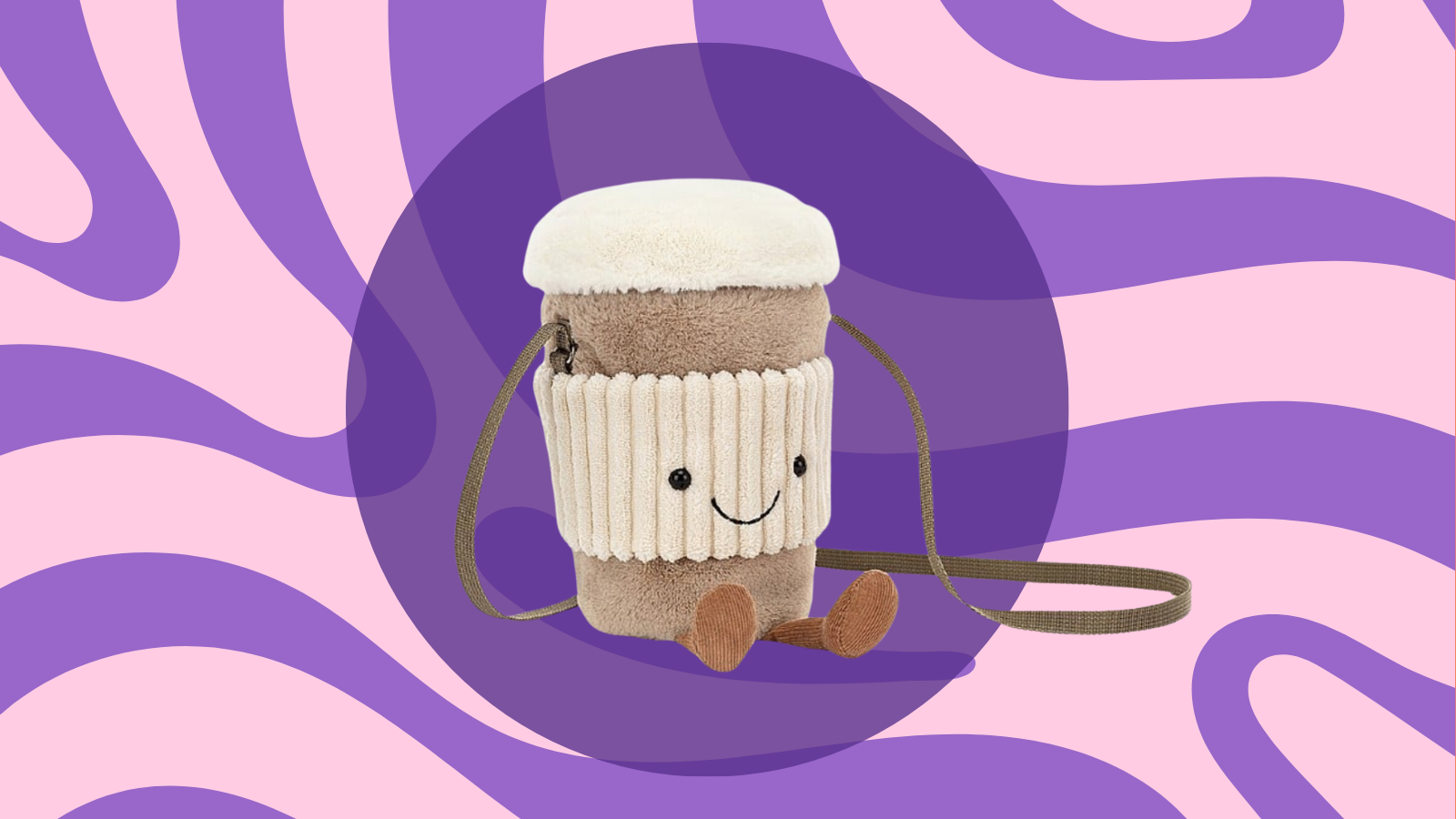 This Jellycat Coffee-To-Go Bag Is Equal Parts Cute And Functional