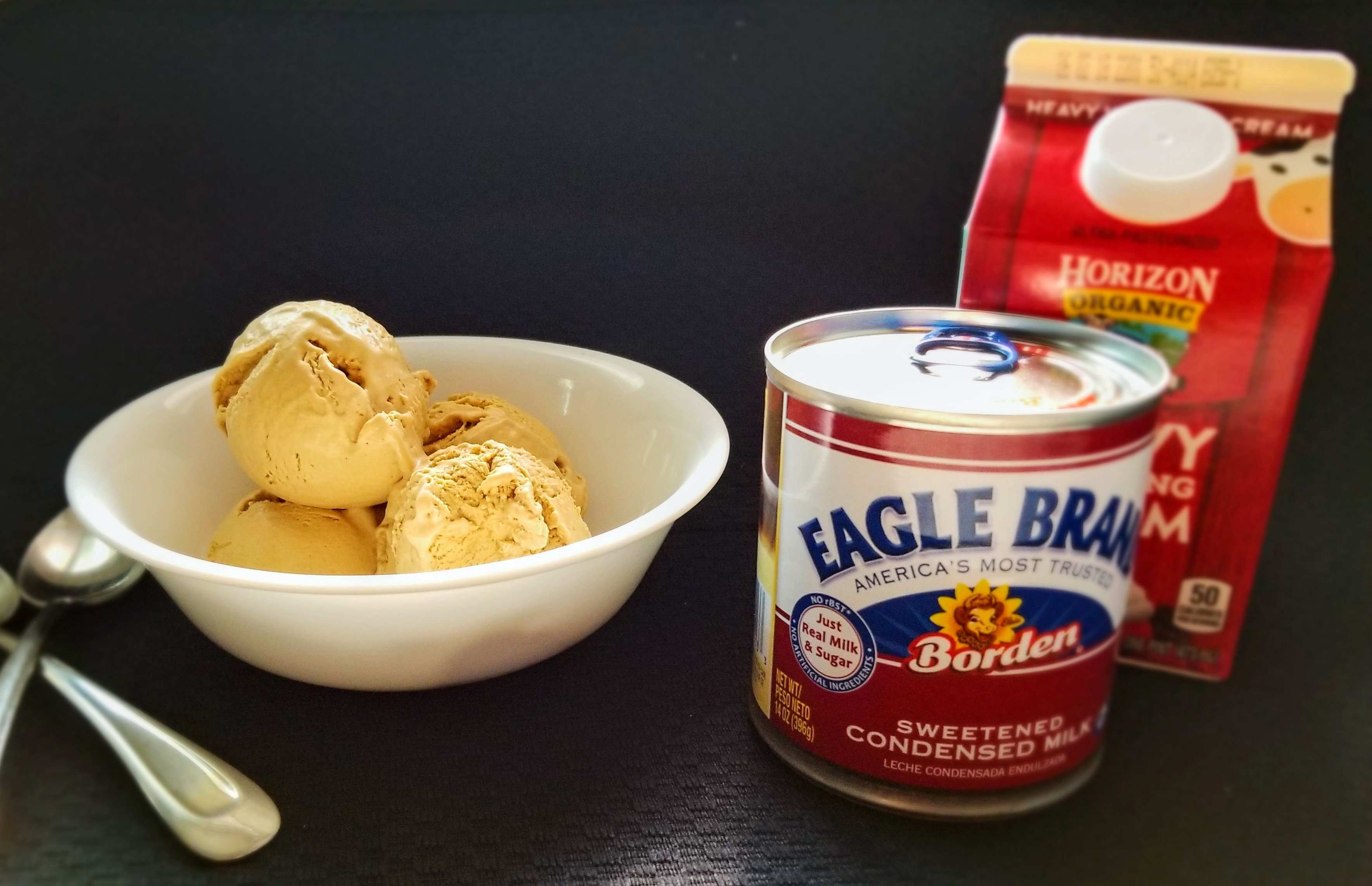 Eagle brand milk homemade ice cream on sale