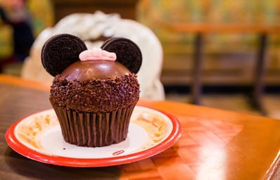 disney cupcake