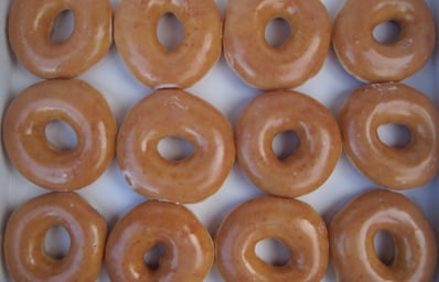 Krispy Kreme glazed donuts 2
