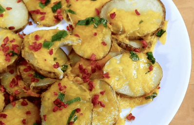 Cheesy Potato Nacho Fiesta Featured Image