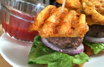 Waffle Fry Sliders Feat