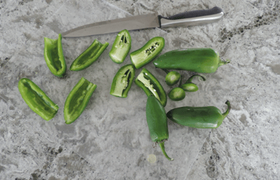 prepped jalapeno