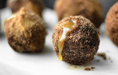 feature apple cider donut holes