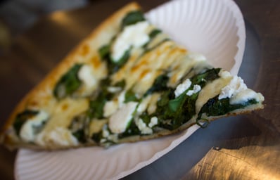 pizza up close