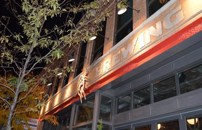 revolution brewing sign