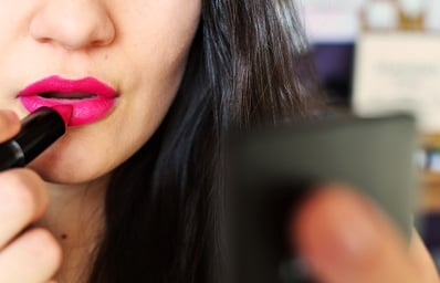woman makeup beauty lipstick