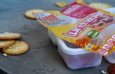 Opened Lunchables