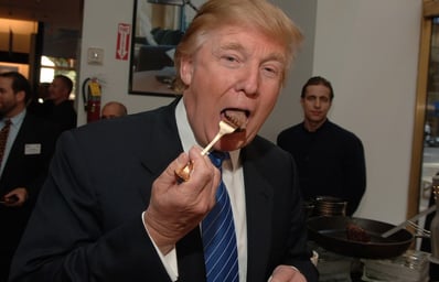 donald trump mcdonalds fast food