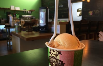 Spoon u of a ice cream