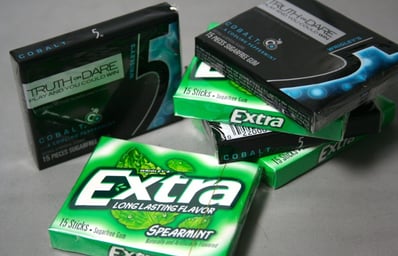 gum packs by rachel weitzman