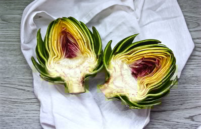 artichoke halves