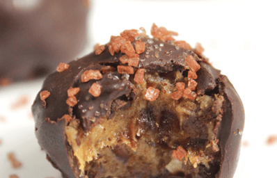 Salted Caramel Date Truffles KatherineBaker