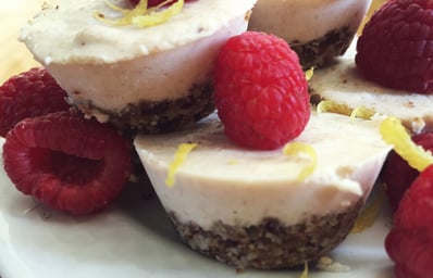 vegan cheesecake bites Gordon