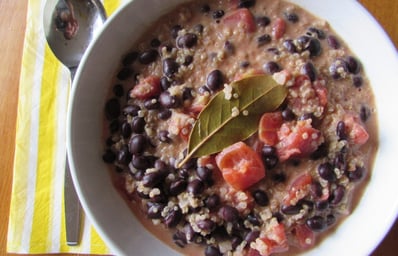 coconut quinoa black bean soup keah hansen