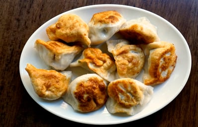 Pan Fried Dumplings Teodora Maftei