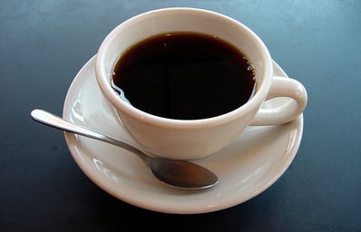 A small cup of coffee