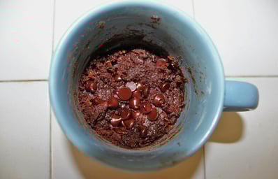 brownie in a mug feature