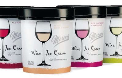 mercers wine ice cream
