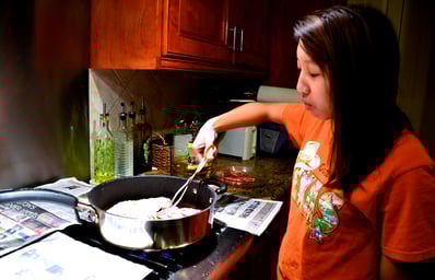 cooking at home