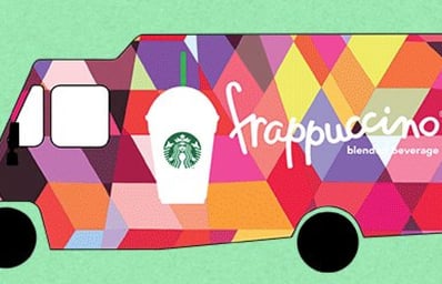 o STARBUCKS FRAPPUCCINO TRUCK facebook
