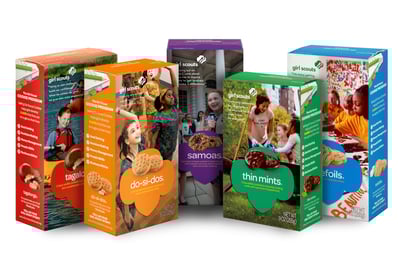 girl scout cookie boxes 1