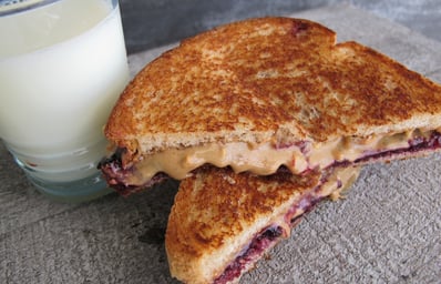 grilled pbj