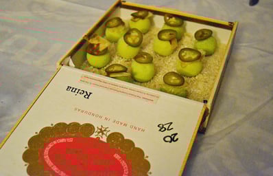 pea soup bonbons