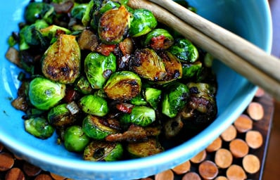 Balsamic Brussels Sprouts 01