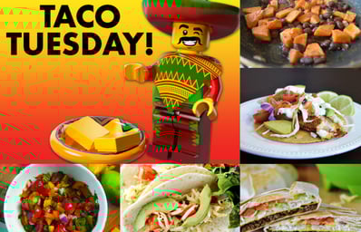 Taco Tuesday Collage