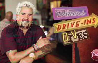 diners drive ins and dives logo