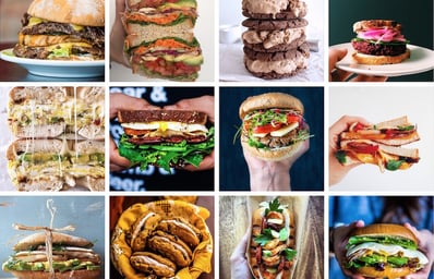 sandwich collage