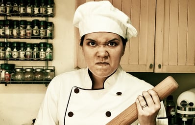 o ANGRY CHEF facebook