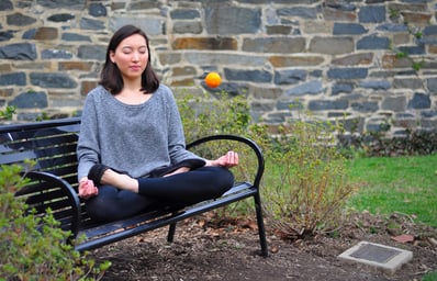 Orange meditation