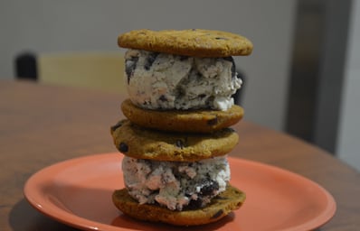ice cream sandwich stack