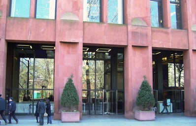 Bobst Library entrance