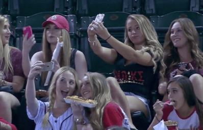 Selfie Baseball Game