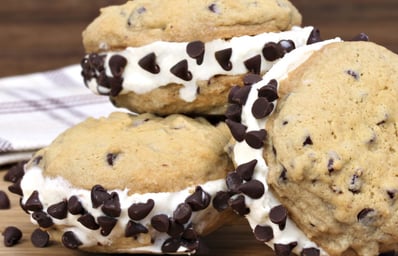Ice Cream Chocolate Chip Cookie Sandwich 2