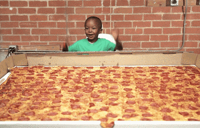 giant pizza