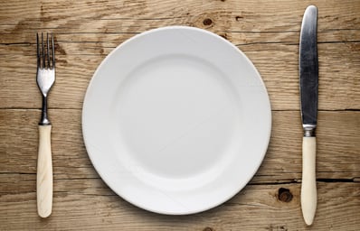 empty plate