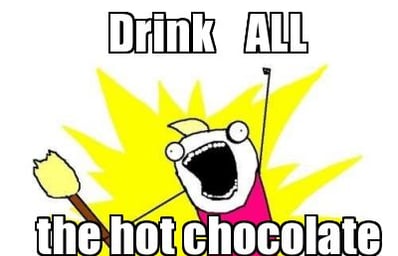 hot chocolate mem meme creator