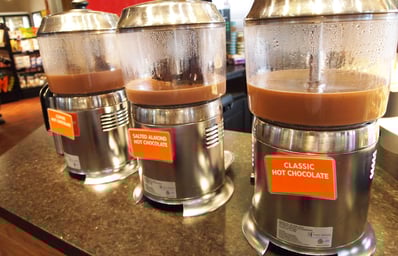 Hot chocolate counter 3