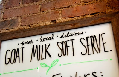 Goat Milk Soft Serve Dylan