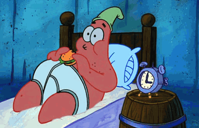 giphy eating in bed
