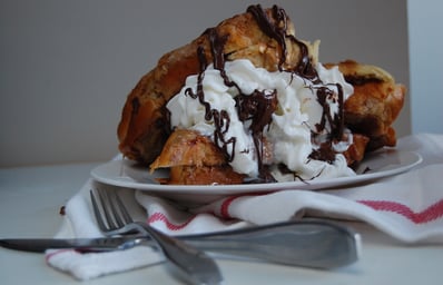hot choc french toast feature