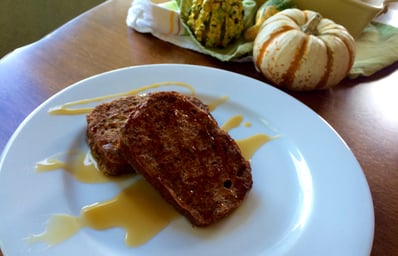 Pumpkin Bread French Toast